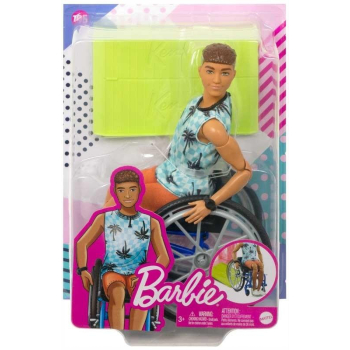 Barbie Fashionistas Ken na wózku inwalidzkim